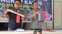 Polres Muba saat menggelar keterangan pers