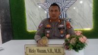 kasat Lantas Polres Musi Banyuasin, AKP Ricky Mozam SH MH