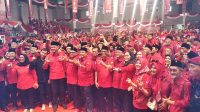 Ganjar Pranowo saat berkonsolidasi bersama kader PDIP Sumsel di Kota Palembang, siap menangkan Pilpres 2024 (Dok. Indodaily.co)