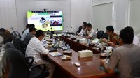 Pemkab Musi Banyuasin melalui Dinas Perhubungan Kabupaten Muba menggelar rapat Pembahasan Masterplan Bandara Pangeran Abdul Hamid Sekayu, Kamis (25/5/2023)