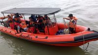 Basarnas Sumsel Cari ABK Tenggelam di Perairan Sungai Baung