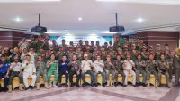 Penjabat (Pj) Bupati Musi Banyuasin Drs H Apriyadi melalui Pj Sekda Muba Musni Wijaya SSos MSi melakukan pelepasan rombongan Anggota Korps Musik Satuan Polisi Pamong Praja Kabupaten Muba untuk latihan bersama dengan Korps Musik Satuan Polisi Pamong Praja Kota Jambi Provinsi Jambi, Kamis (8/6/2023) di Auditorium Pemkab Muba