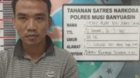 KA, pengedar narkoba saat diamankan Polres Muba