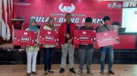 Para pemenang beragam lomba Bulan Bung Karno yang digelar PDIP Sumsel (Dok. Humas PDIP Sumsel / Indodaily.co)