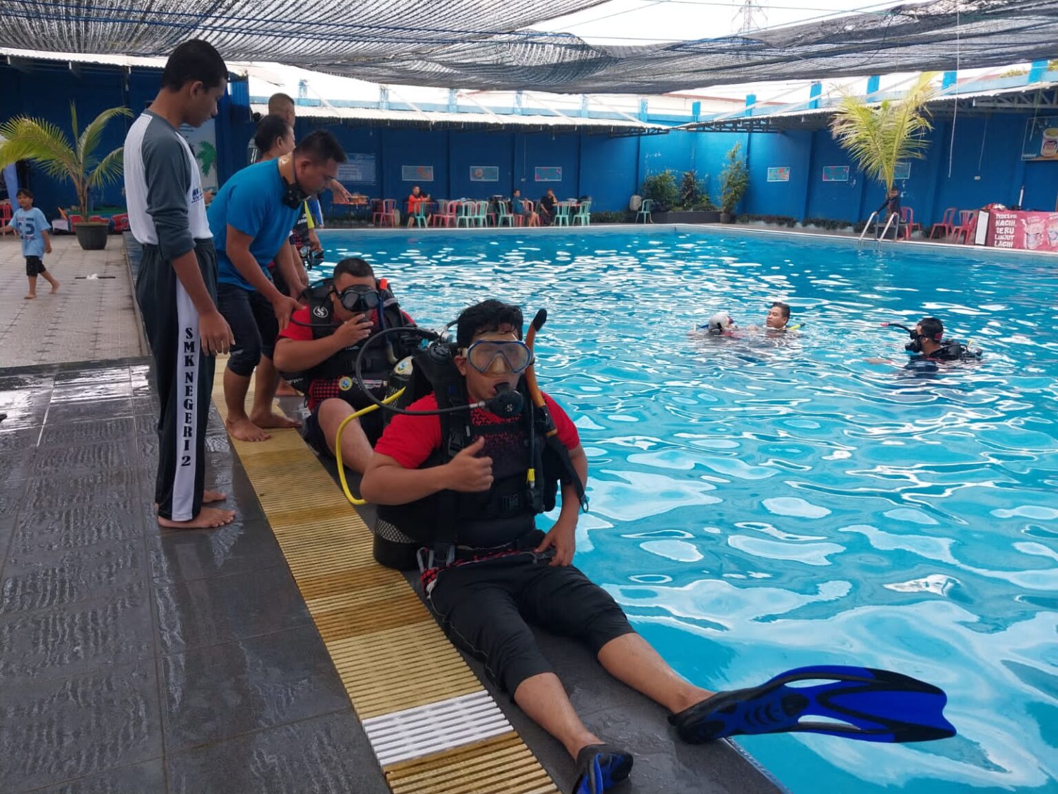 Puluhan jurnalis di Palembang Sumsel mengikuti kegiatan Indonesian Journalist Diving Training (Dok. Humas Indonesian Journalist Diving Training / Indodaily.co)