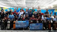 Puluhan jurnalis di Palembang Sumsel mengikuti kegiatan Indonesian Journalist Diving Training (Dok. Humas Indonesian Journalist Diving Training / Indodaily.co)