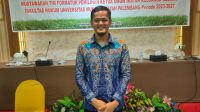 M Arifudin terpilih menjadi Ketua IKA FH UMP 2023-2027 secara aklamasi (Nefri Inge / Indodaily.co)