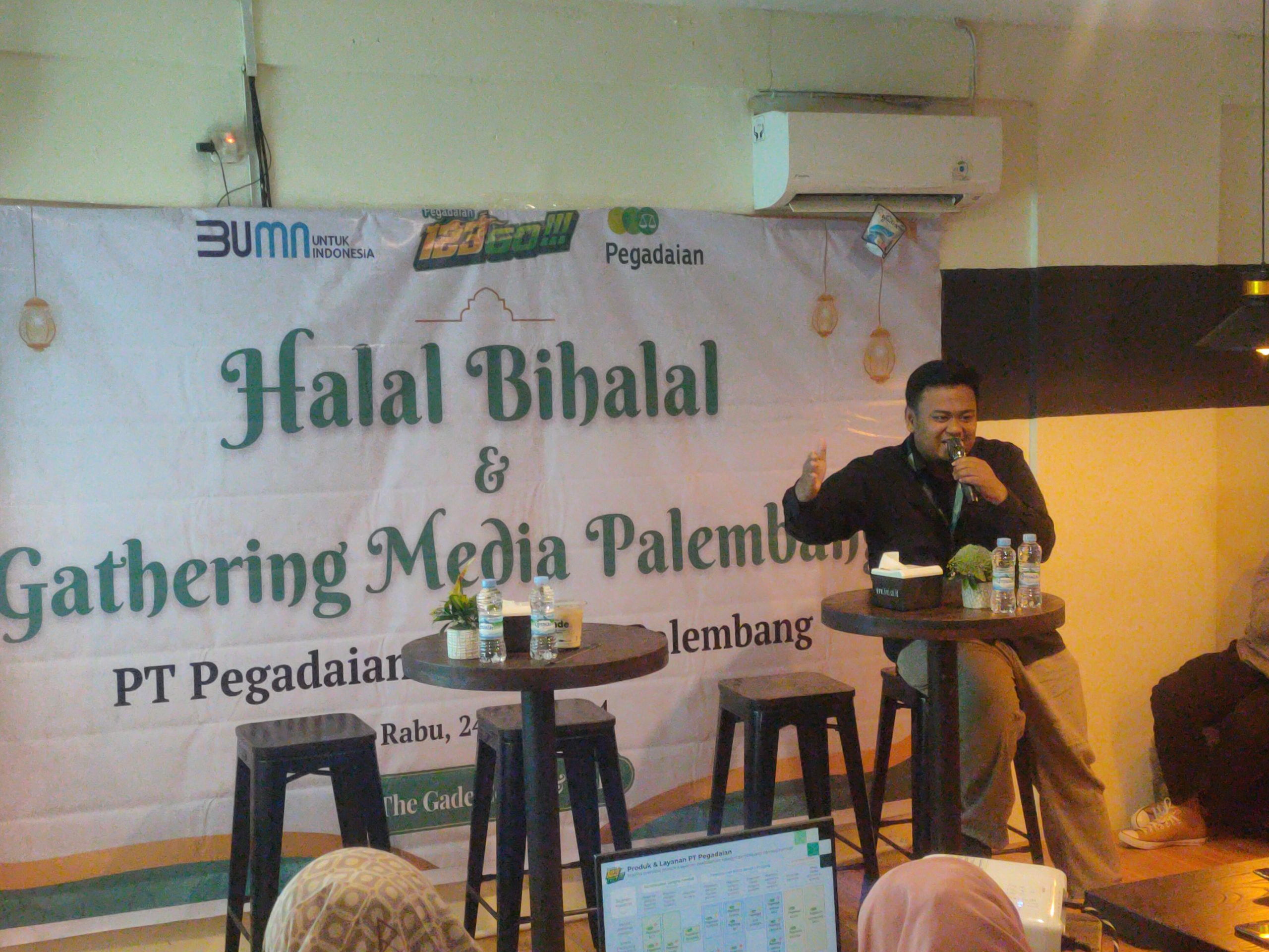 Halal Bihalal dan Gathering Media Palembang PT Pegadaian Kanwil III Palembang (Nefri Inge)