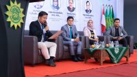 Seminar Nasional Hukum Kepailitan Nasional yang digelar IKA FH UMP-Hukumonline di kampus Universitas Muhammadiyah Palembang (UMP) Sumsel (Dok. Humas IKA FH UMP / Indodaily.co)