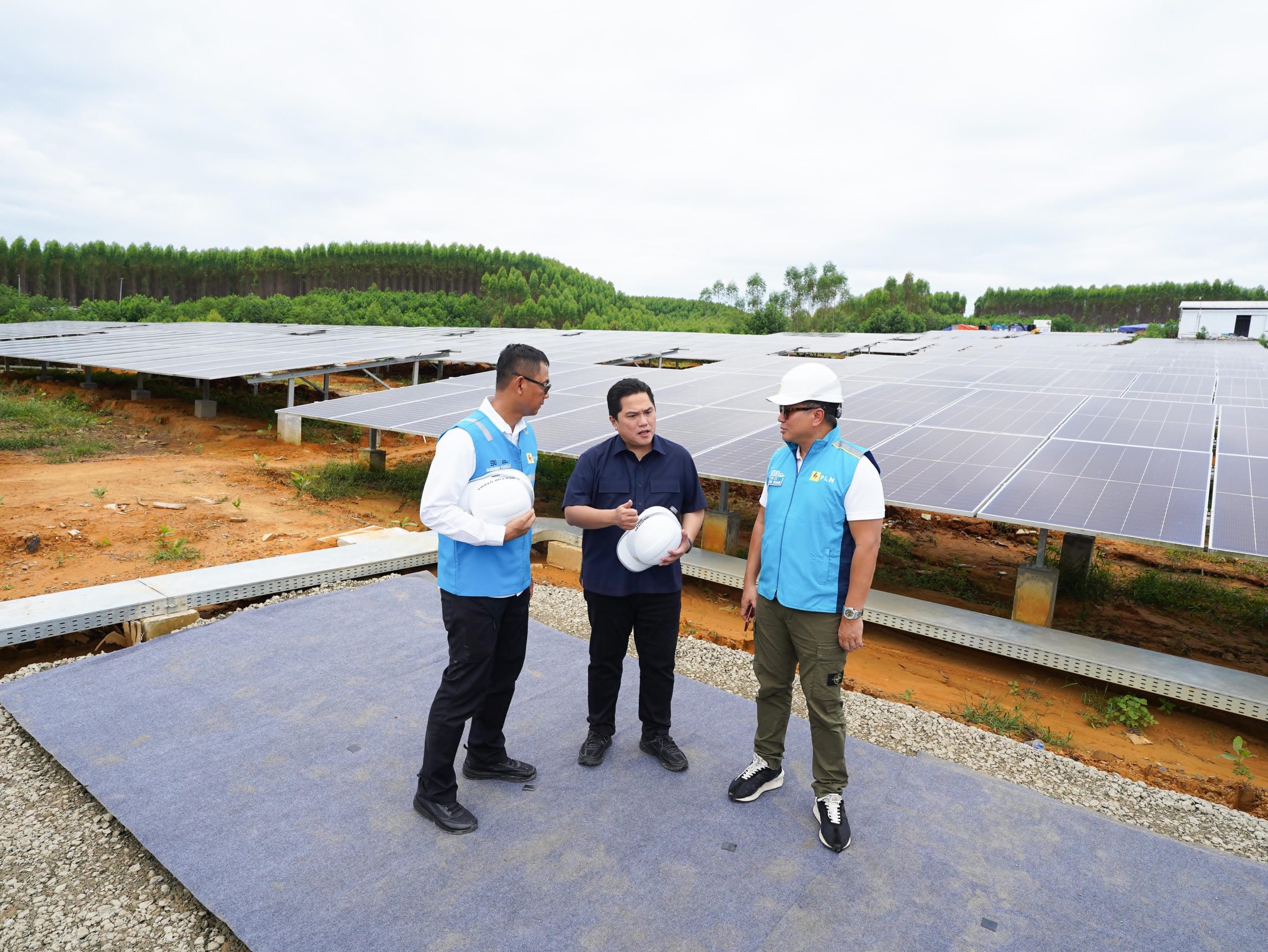 Langkah Menteri BUMN Erick Thohir Tentang Klasterisasi dan Holdingisasi BUMN mendapat pujian dari anggota DPR RI (Dok. Humas PLN)