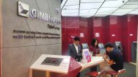 Pelayanan Digital Lounge CIMB Niaga di Palembang Icon Palembang menerapkan teknologi digitalisasi dan paperless digital (Nefri Inge / Indodaily.co)