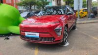 Hyundai perkenalkan All-New KONA Electric dalam event Festival Merdeka Berkendara di parkiran Palembang Icon Mal (Indodaily.co)