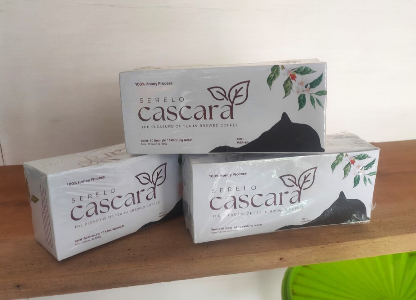 Cascara, teh celup dari kulit kopi yang jadi produk Petani Kite, mitra binaan PT Pertamina Patra Niaga Sumbagsel -Fuel Terminal Lahat (Indodaily.co / Nefri Inge)