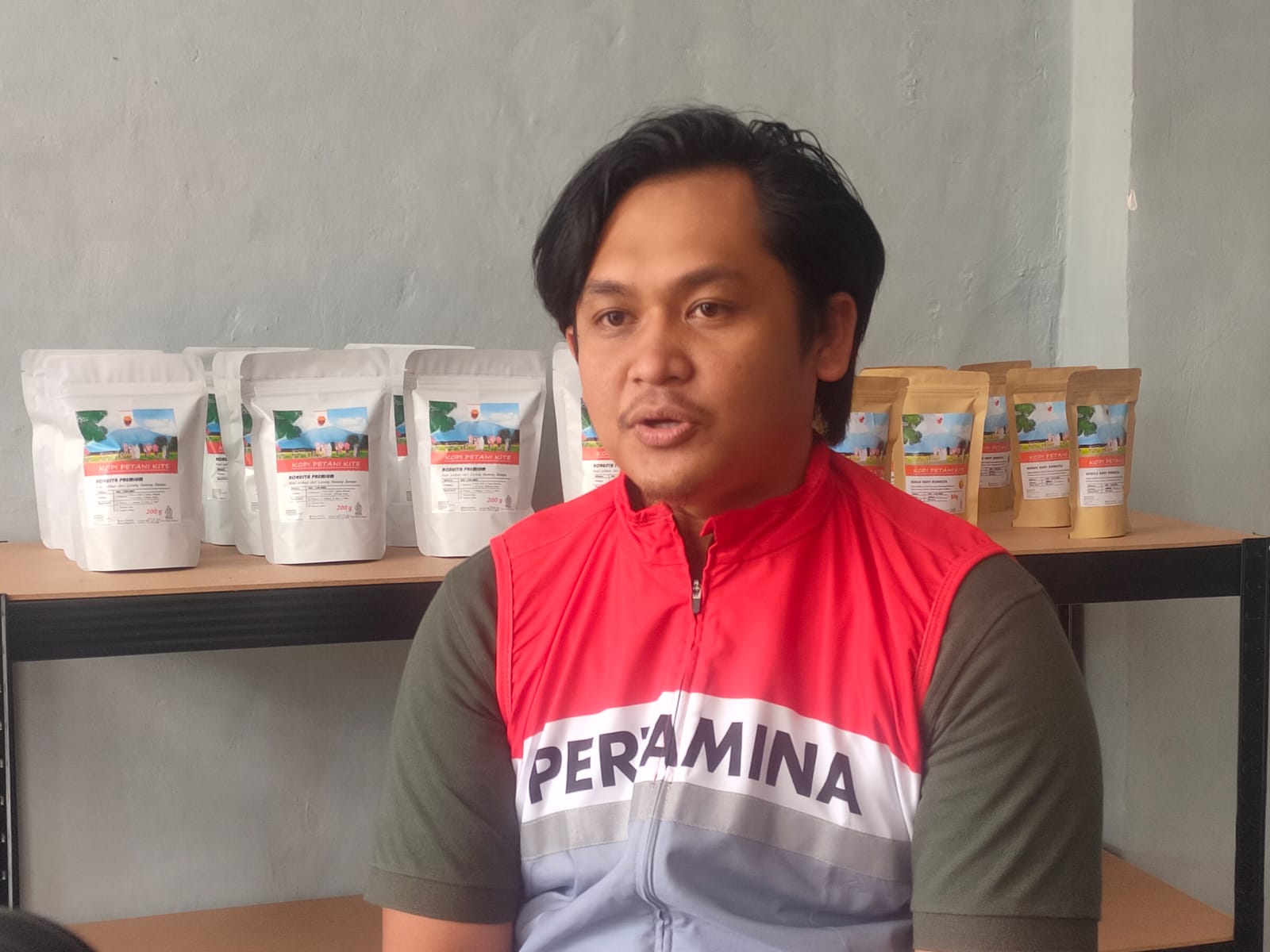 Heru Herianto, Junior Offficer CSR Pertamina Patra Niaga Sumbagsel (Indodaily.co / Nefri Inge)