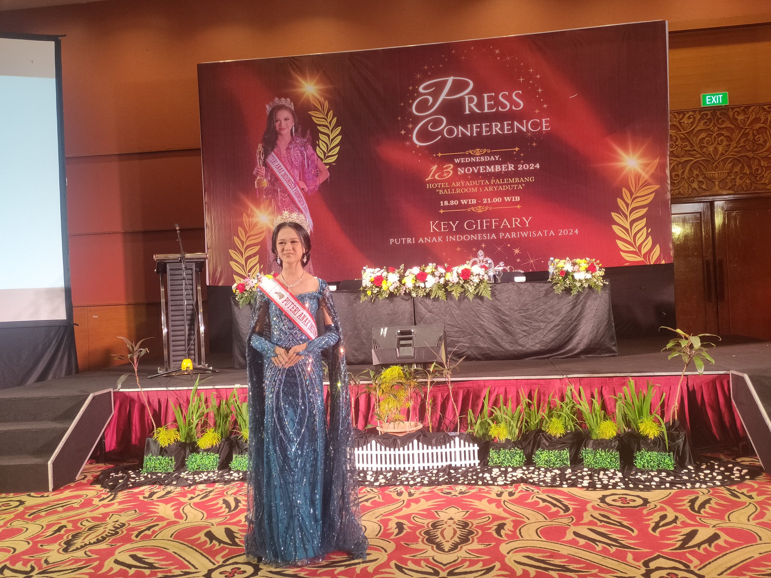 Key Giffary, Puteri Anak Indonesia Pariwisata 2024 asal Palembang Sumsel (Indodaily.co)