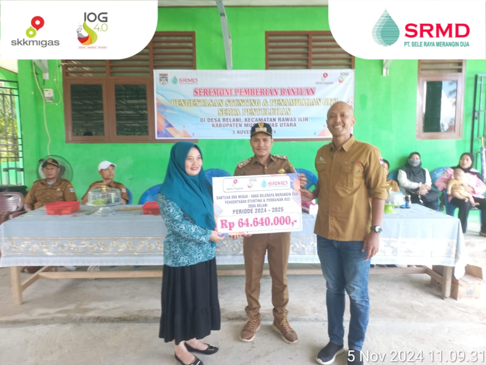 Program Pengembangan Masyarakat (PPM), SKK Migas - KKKS Seleraya Merangin Dua (Dok. Humas SKK Migas)