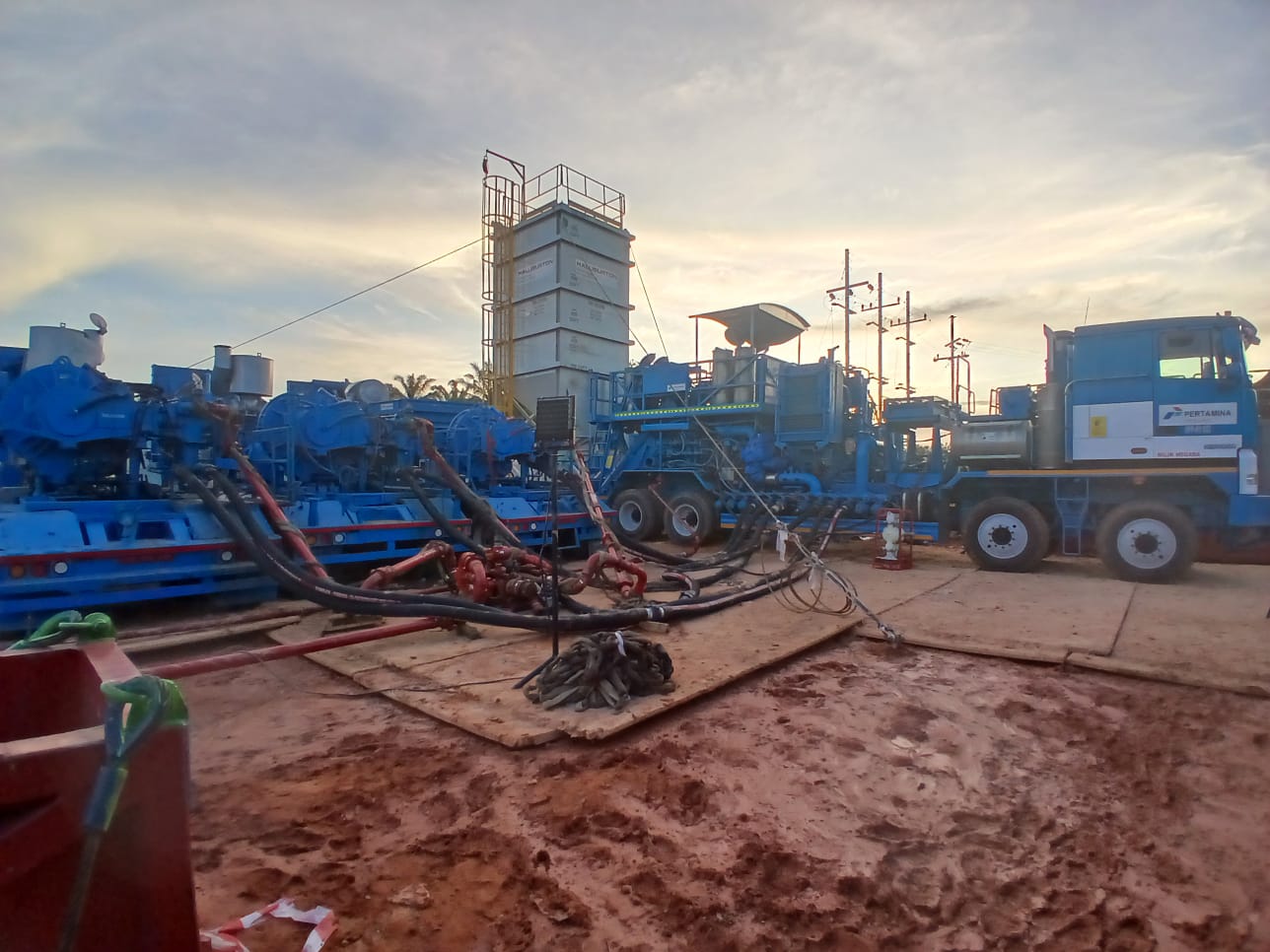 Pertamina Drilling Berhasil Lakukan Operasi Fracturing di Blok Rokan (Dok. Humas Pertamina Drilling / Indodaily.co)