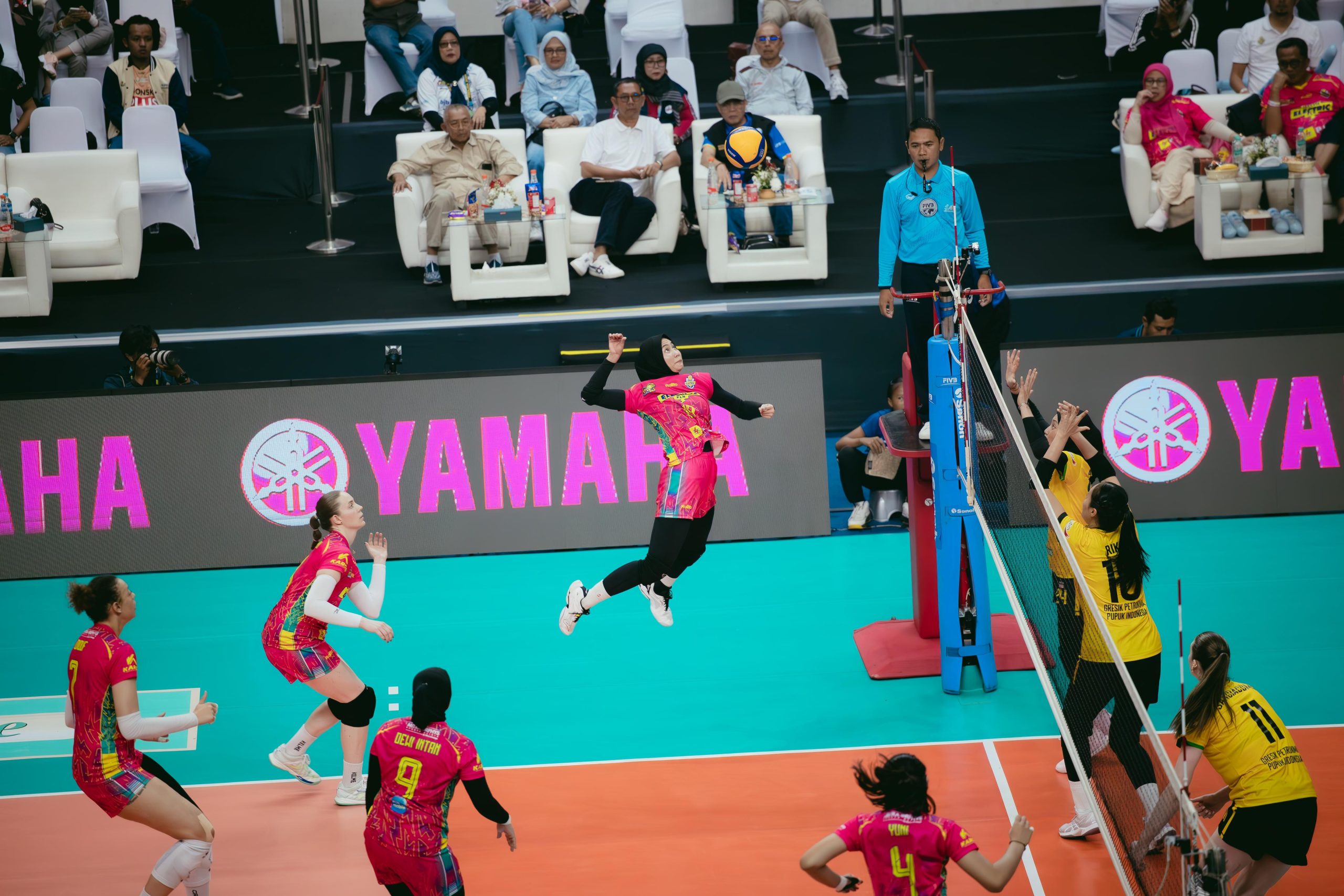 Jakarta Electric PLN berhasil taklukkan Gresik Petrokimia di PLN Proliga 2025 (Dok. Humas PLN)