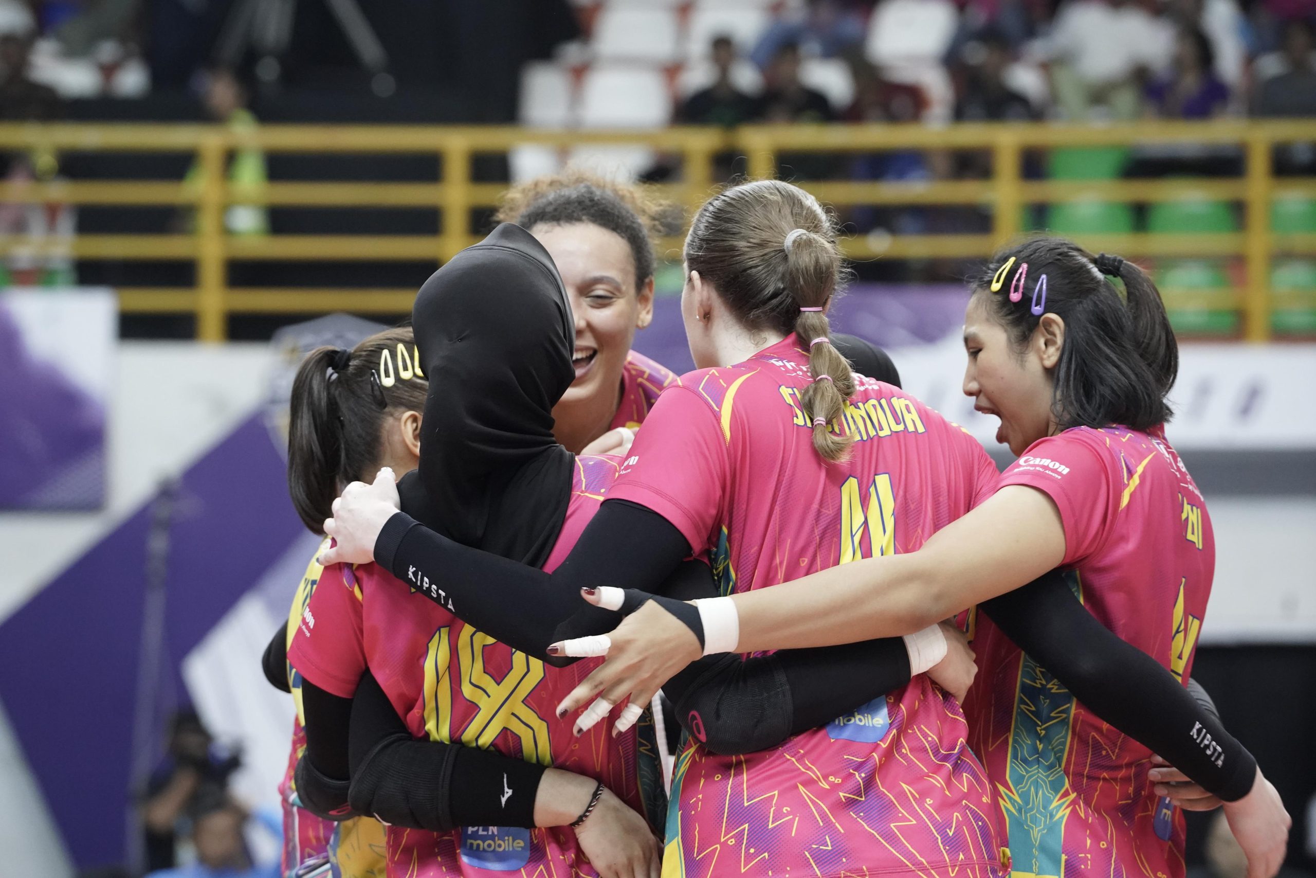 Jakarta Electric PLN berhasil taklukkan Gresik Petrokimia di PLN Proliga 2025 (Dok. Humas PLN)