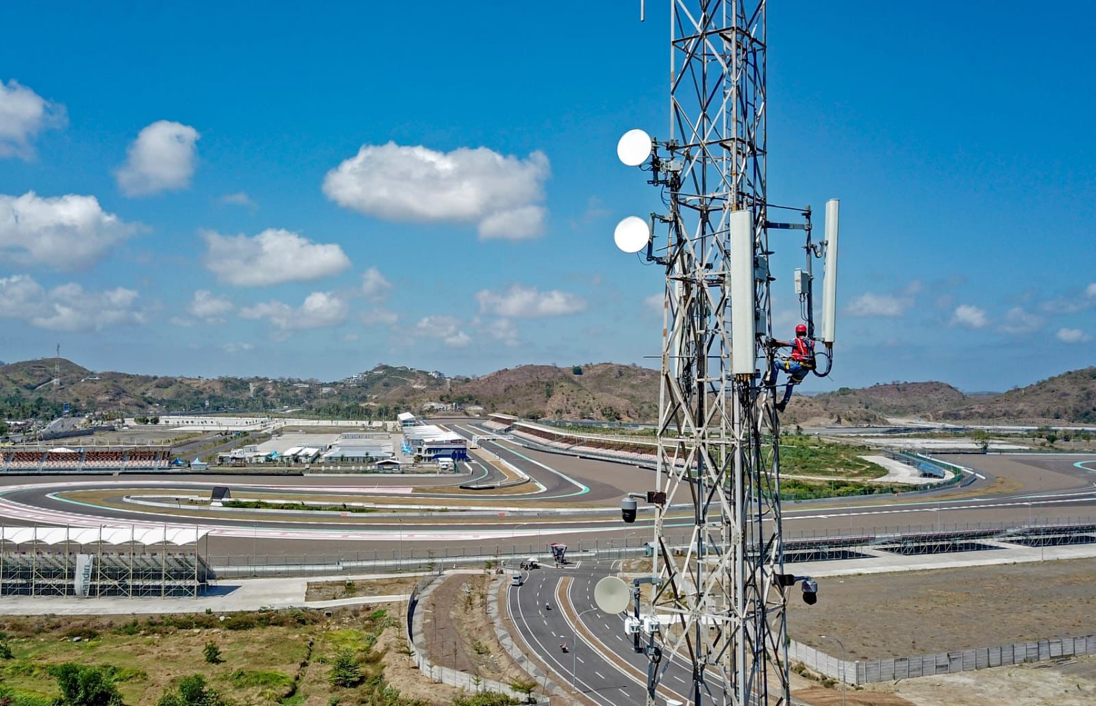 Tower Indosat (Dok. Humas Indosat)