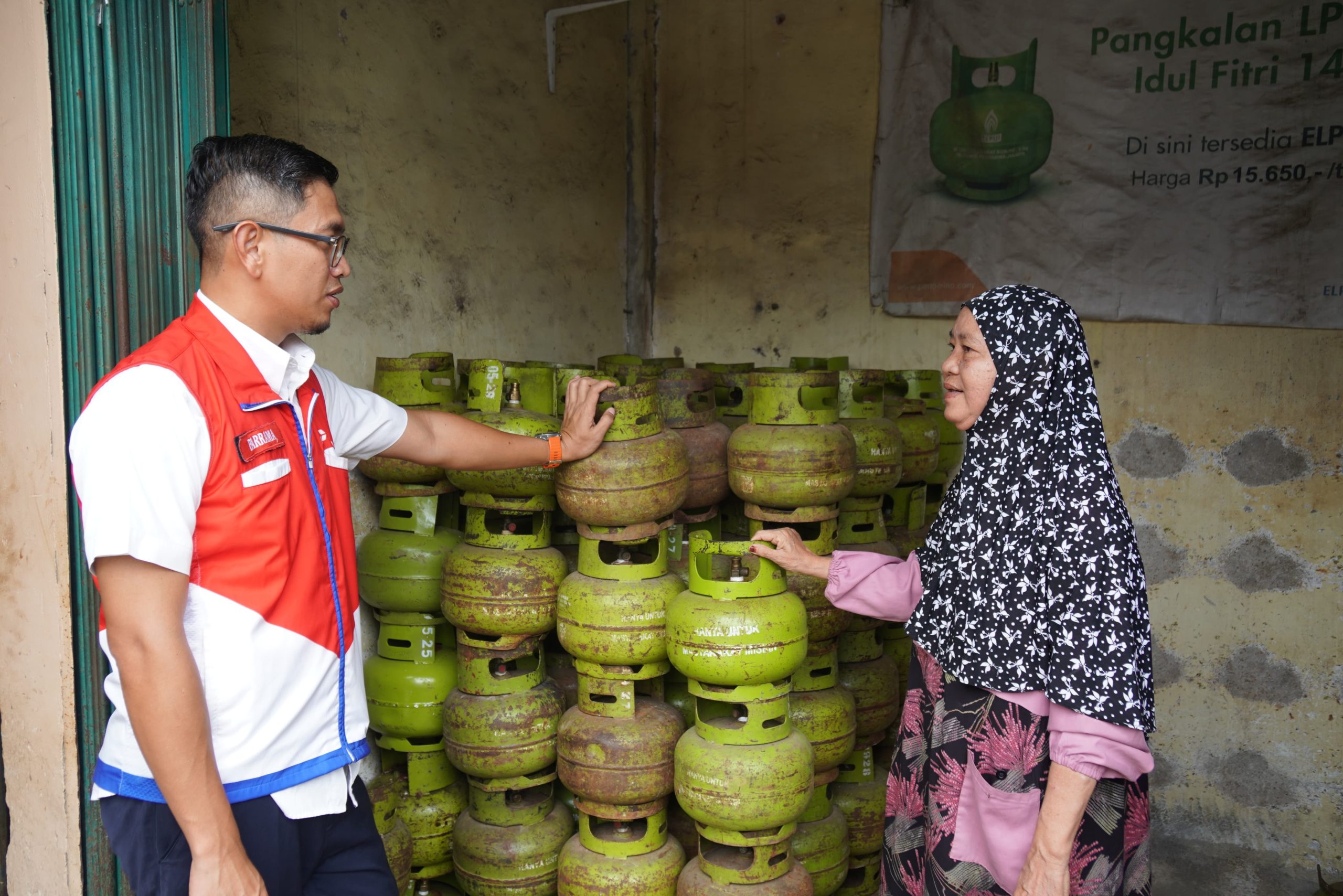 Pertamina Patra Niaga Regional Sumbagsel Tingkatkan Pengawasan LPG 3Kg di Palembang (Dok. Humas Pertamina Patra Niaga)