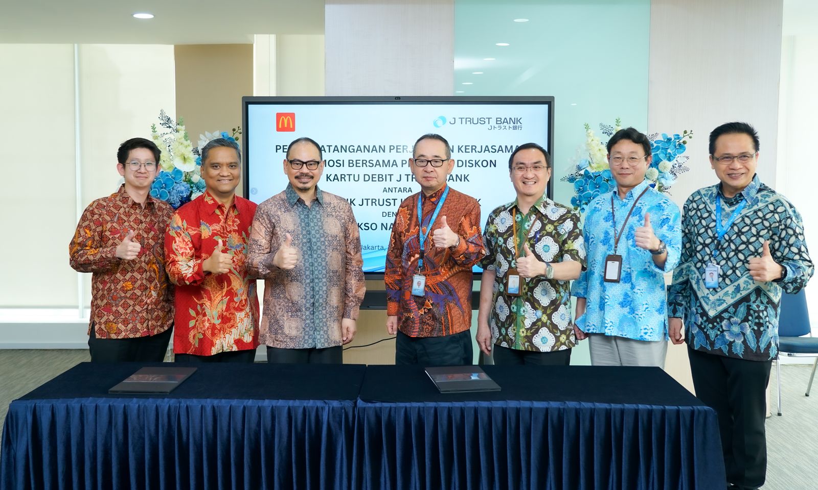 Kolaborasi J Trust Bank dan McDonald's untuk memanjakan para nasabah J Trust Bank lewat promo eksklusif (Dok. Humas J Trust Bank)