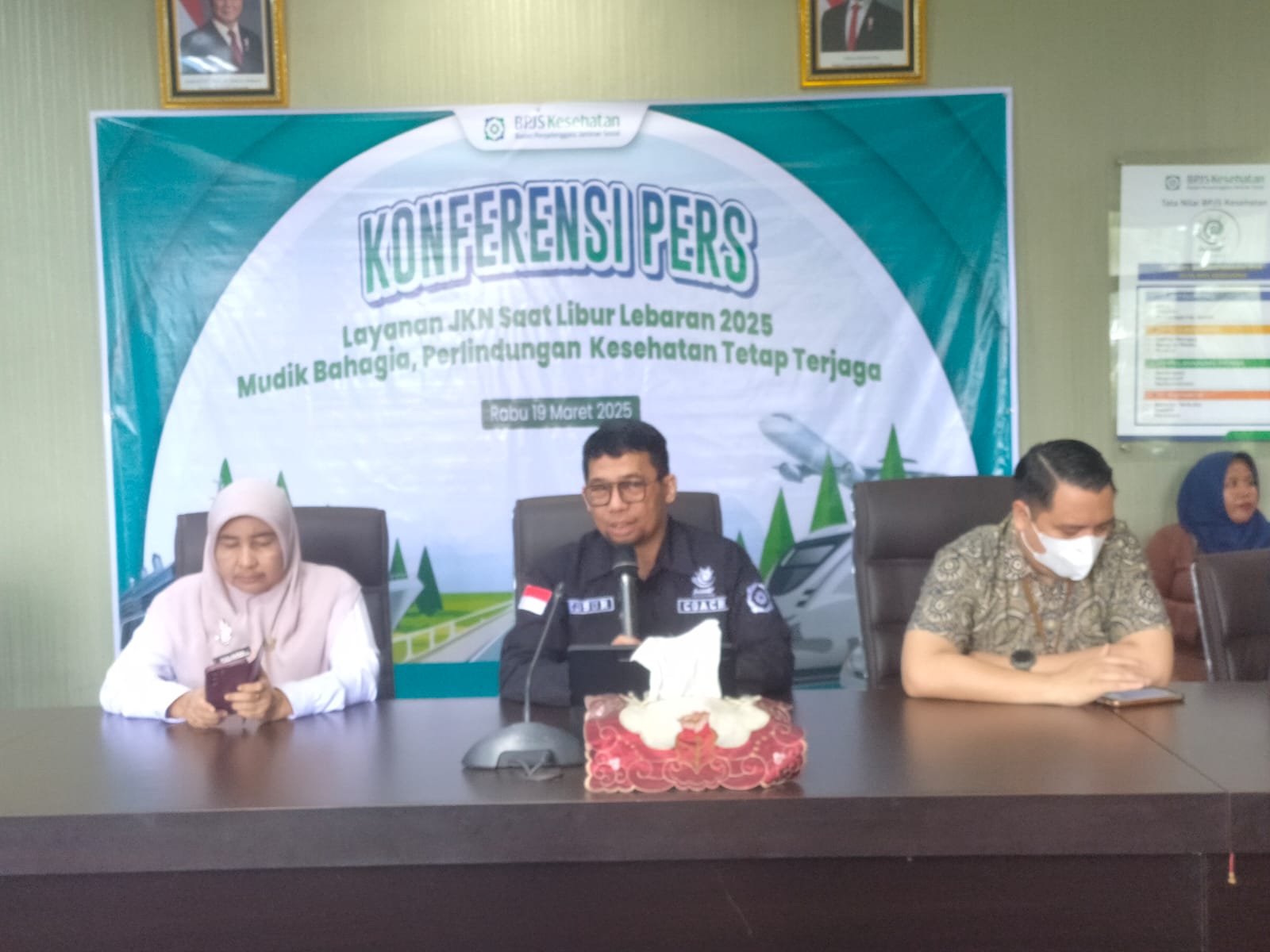 BPJS Kesehtan Palembang memastikan layanan JKN selama Lebaran 2025 akan terus bisa diakses 24 jam oleh peserta (Indodaily.co)