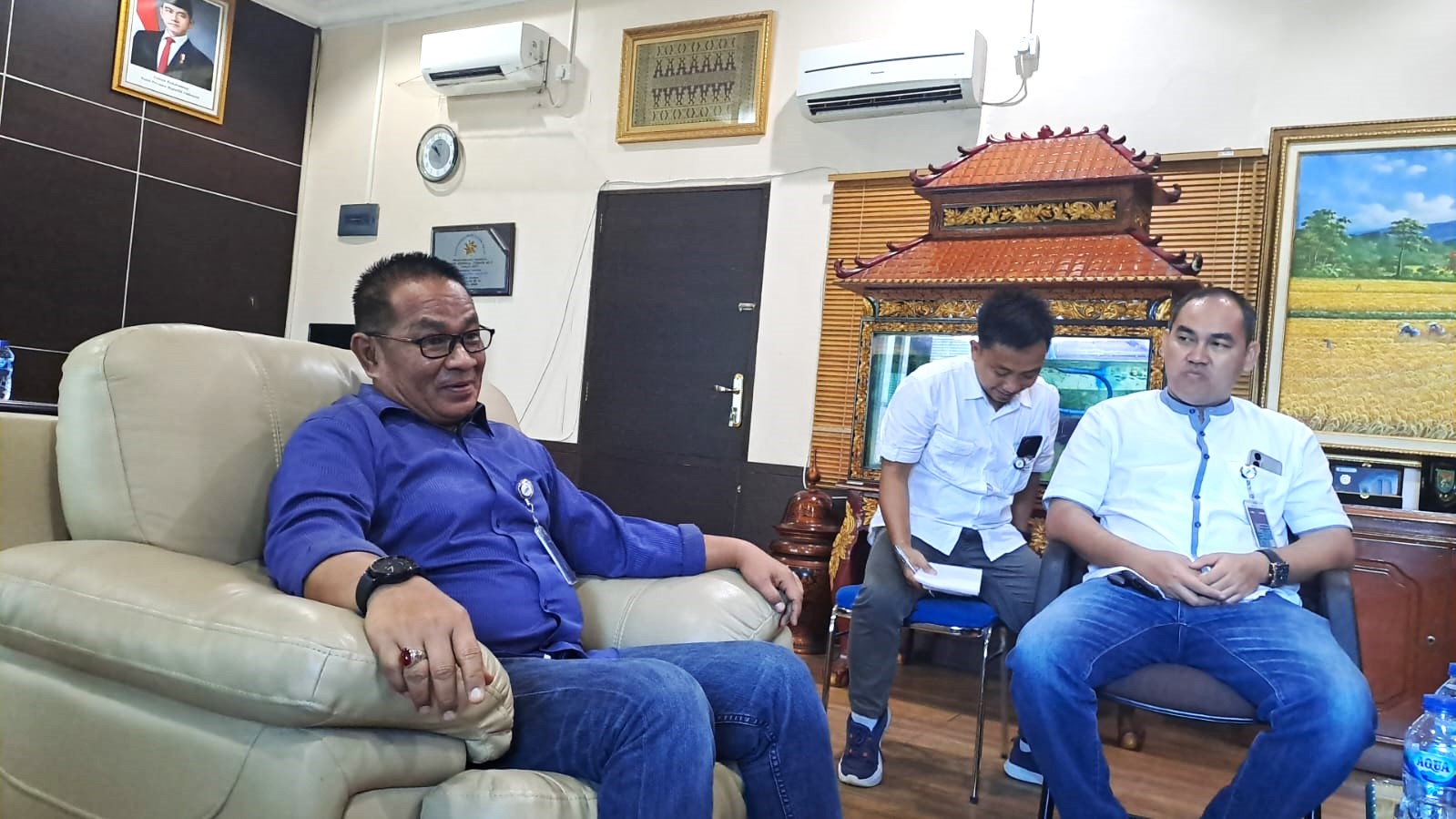 Pimpinan Bulog Wilayah Sumsel Babel Heriswan (Indodaily.co)