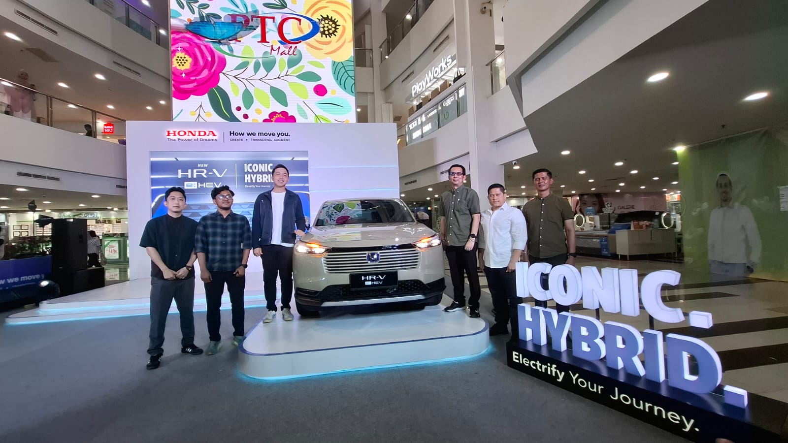 Launching New Honda HR-V e:HEV di atrium PTC Mal Palembang (Indodaily.co)