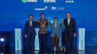 Komdigi Prakarsai AI Center of Excellence Bersama Indosat, Cisco dan NVIDIA untuk Perkuat Daya Saing AI Nasional (Dok. Humas Indosat)