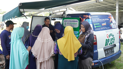 Fasilitas BPJS Kesehatan keliling di Sumsel (Dok. Humas BPJS Kesehatan Palembang)