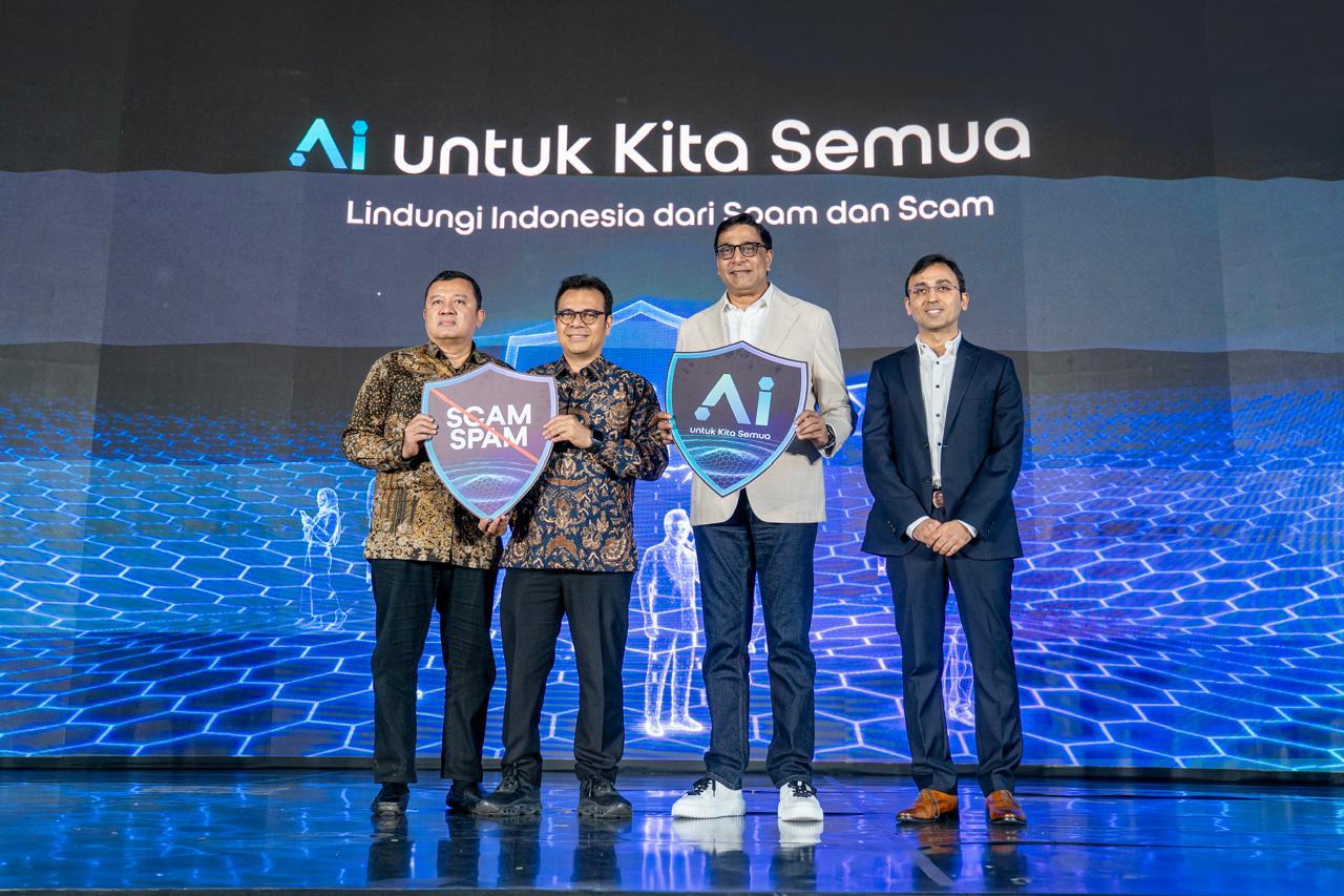 Indosat memanfaatkan AI untuk anti-scam dan anti-spam ke pelanggannya (Dok. Indosat)