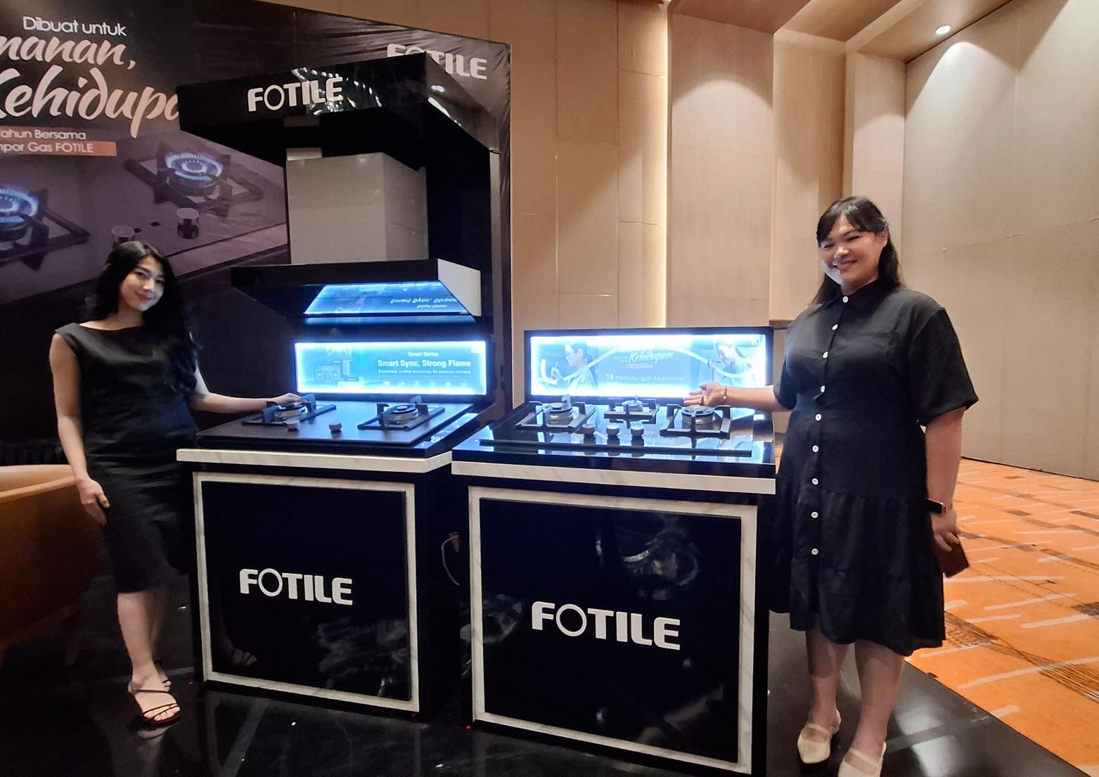Peluncuran dua produk terbaru Fotile di Novotel Palembang Sumsel, dengan mengedepankan kualitas berteknologi canggih (Indodaily.co)