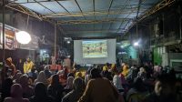 Pemutaran film Mother Earth: Tunggu Tubang Tak Akan Tumbang, Kedaulatan Pangan Berkelanjutan di Semende Muara Enim Sumsel (Dok. Humas Ghompok Kolektif)