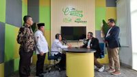 PT Pegadaian meresmikan The Gade Sharia Creative Lounge, yang menjadi ruang edukatif dan tongkrongan seru bagi dosen dan mahasiswa UIN Raden Fatah Palembang (Indodaily.co)