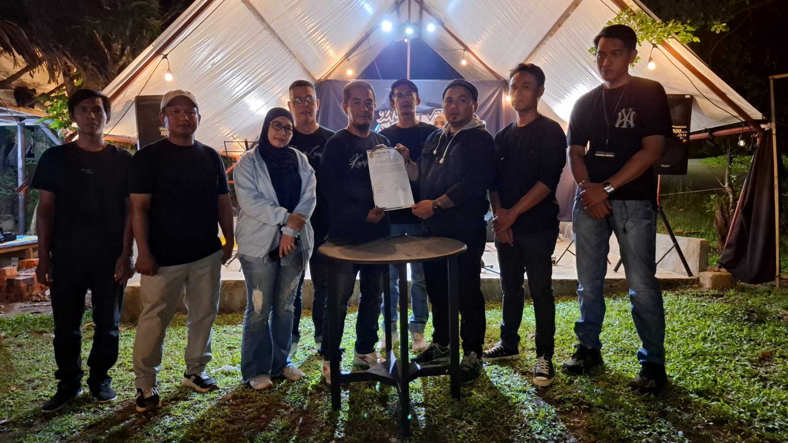 Pelantikan DPD Yayasan Kawan Lamo Galo PALI Sumsel (Dok. Humas Yayasan Kawan Lamo Galo Sumsel)