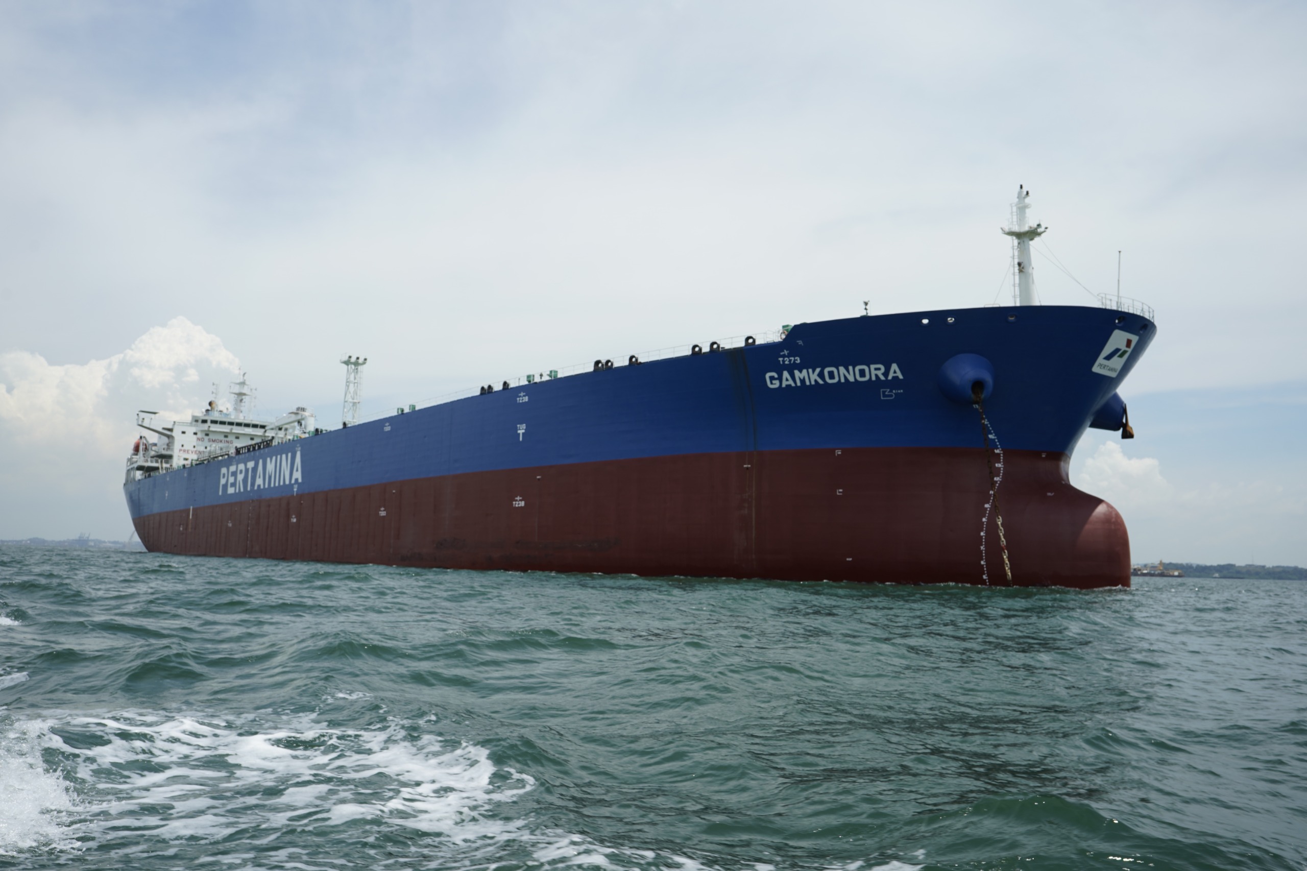 Kapal tanker MT Gamkonora yang segera tiba di Cilacap, Jawa Tengah (Dok. Humas Pertamina Patra Niaga)